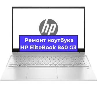 Чистка от пыли и замена термопасты на ноутбуке HP EliteBook 840 G3 в Санкт-Петербурге